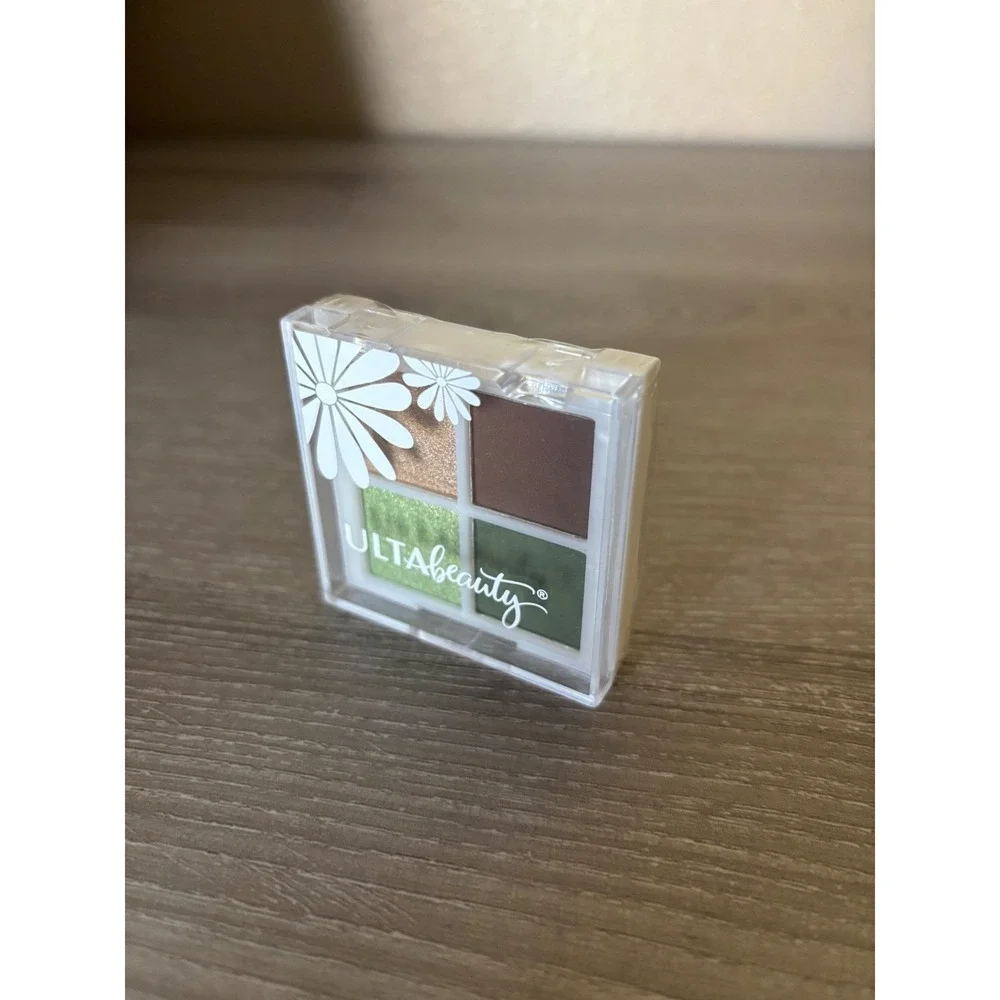 NEW Ulta Beauty Eye Shadow‎ Palette Quad Green Brown Shimmer Matte New Makeup